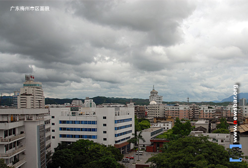 广东省梅州市市区面貌
