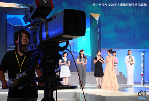 颁奖典礼现场。