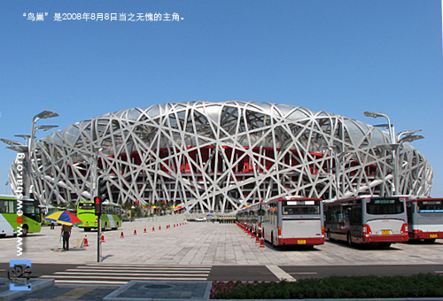 “鸟巢”是2008年8月8日当之无愧的主角,奥运来了!