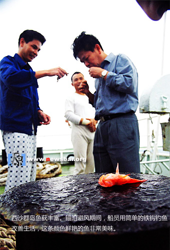 到美济礁去……。